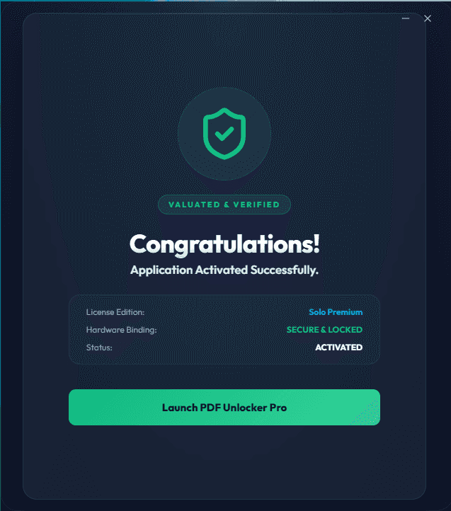 PDF Unlocker Pro screen 4
